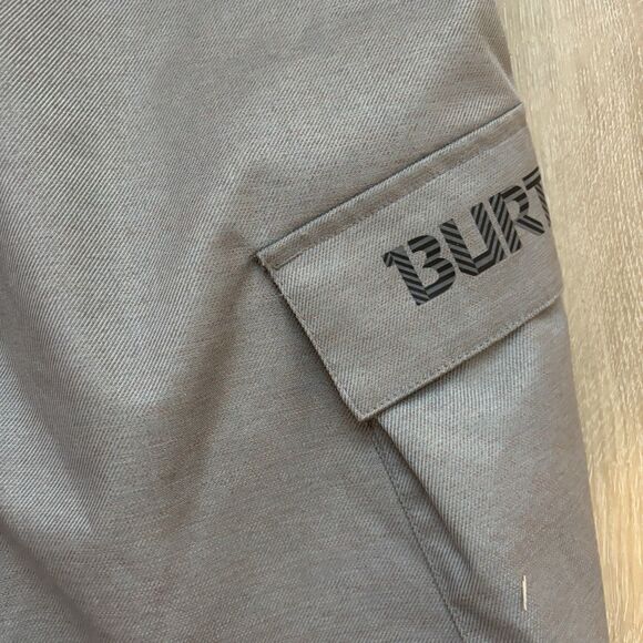 Burton DRYRIDE Cargo Snowboard Ski Pants Boys XL 14/15 Gray 30x28.5 Adjustable - Picture 11 of 16